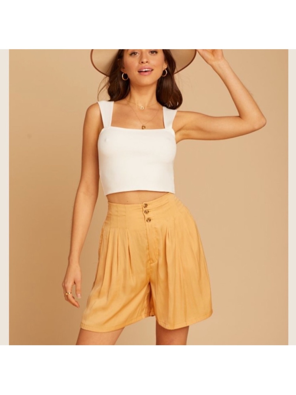 Free People Revolve Brittany Long Beach Shorts